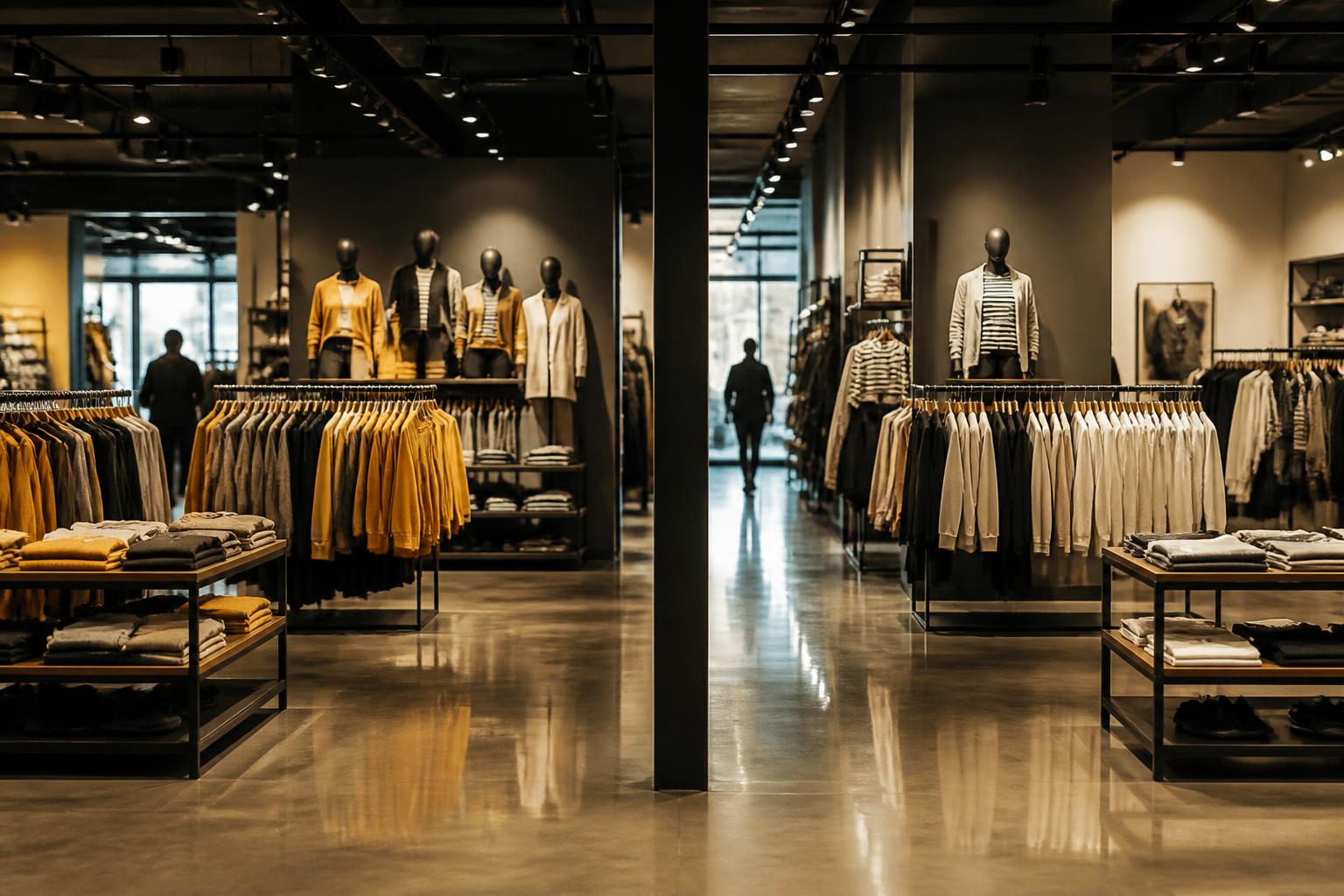 Paired fashion stores representing treatment and control groups